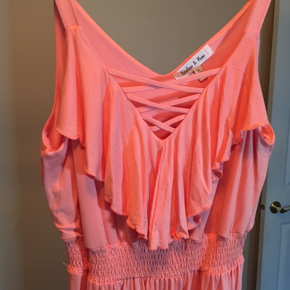 Women’s Peach Dress